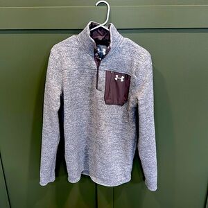 Under armour pull over sweater